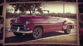 Diaporama d'anciennes voitures à Cuba
