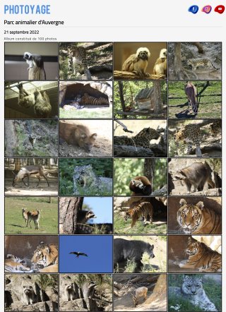 Parc animalier d'Auvergne - 21 septembre 2022