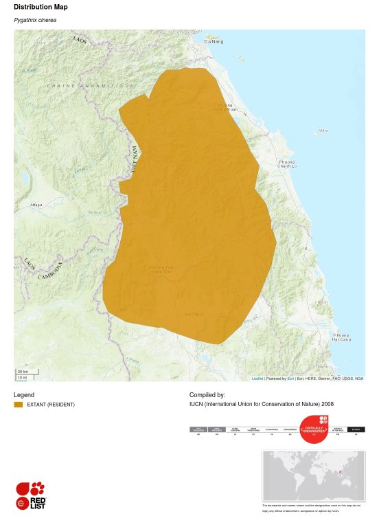 Carte de la répartition géographique