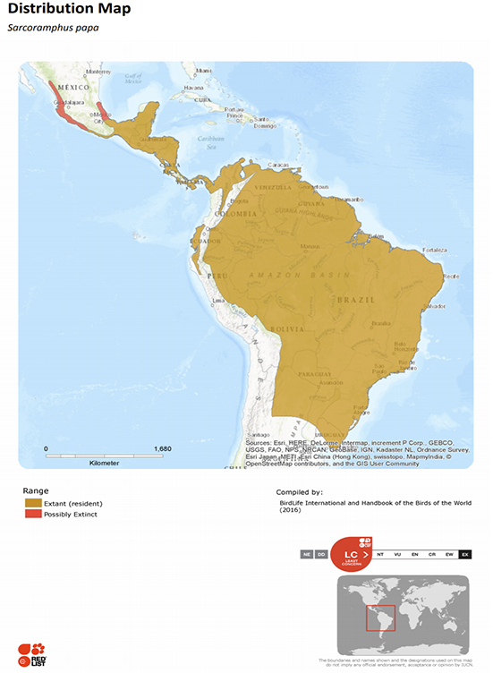 Carte de la répartition géographique